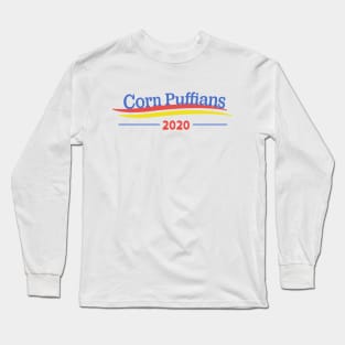 Limited Edition Bernie Sanders Inspired Corn Puffians Design Long Sleeve T-Shirt